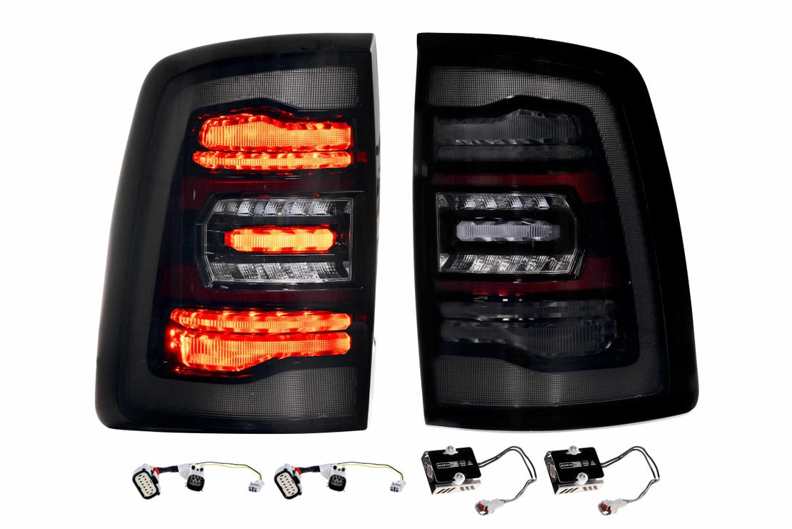 2019 - 2025 (5th Gen) Ram 2500 & 3500 Painted Morimoto Tail Lights - Precision Retrofits