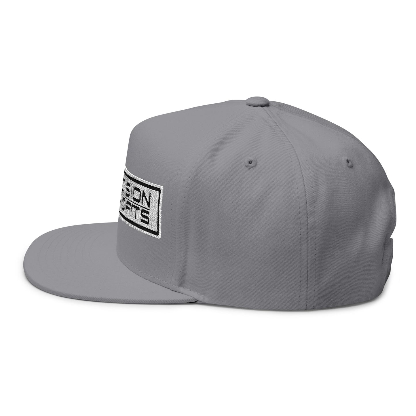 Embroidered Snapback Flat Bill Cap - Precision Retrofits
