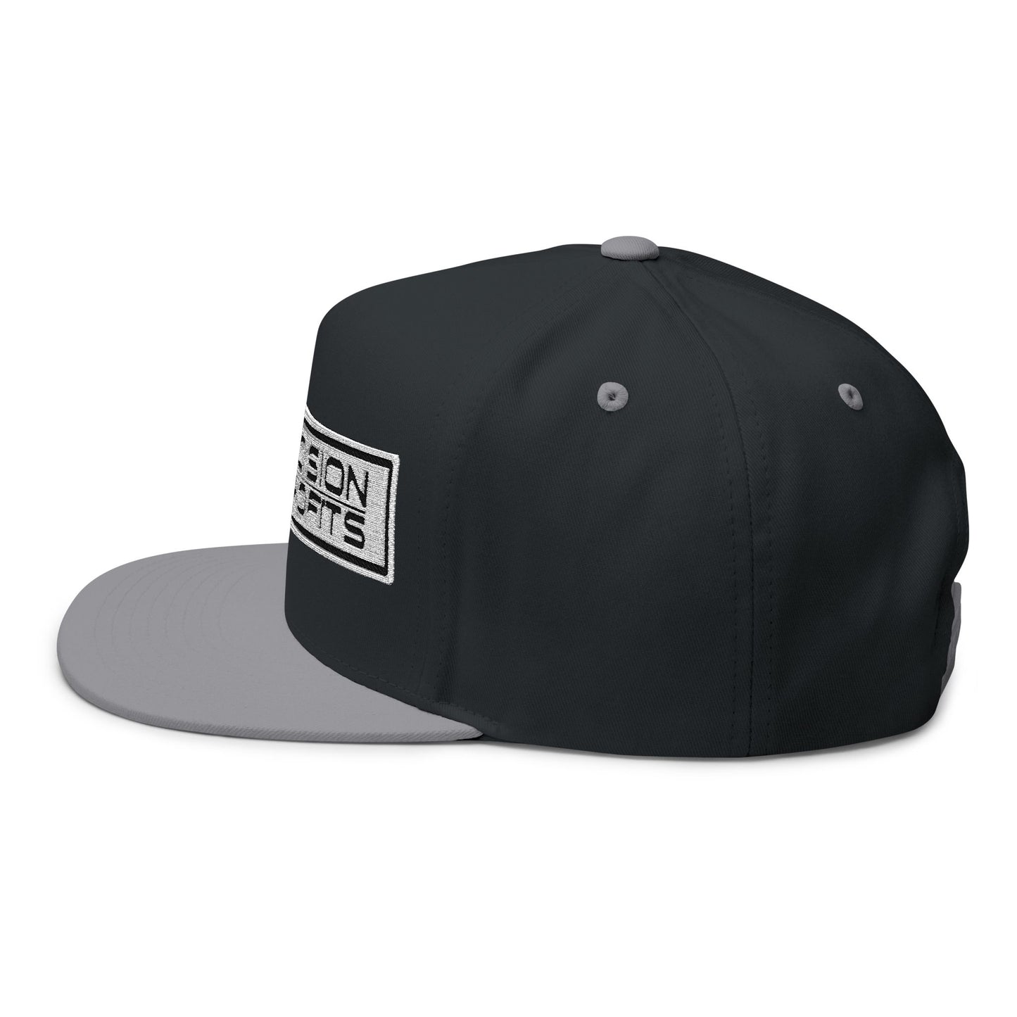 Embroidered Snapback Flat Bill Cap - Precision Retrofits