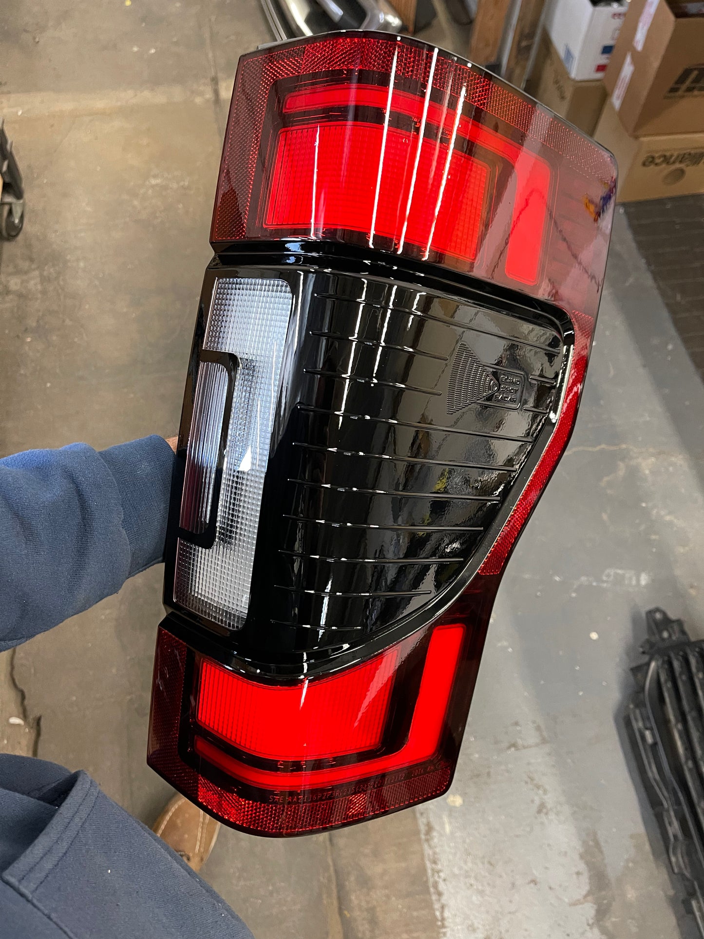 2020 - 2022 Super Duty OEM LED Custom Tail Lights - Precision Retrofits