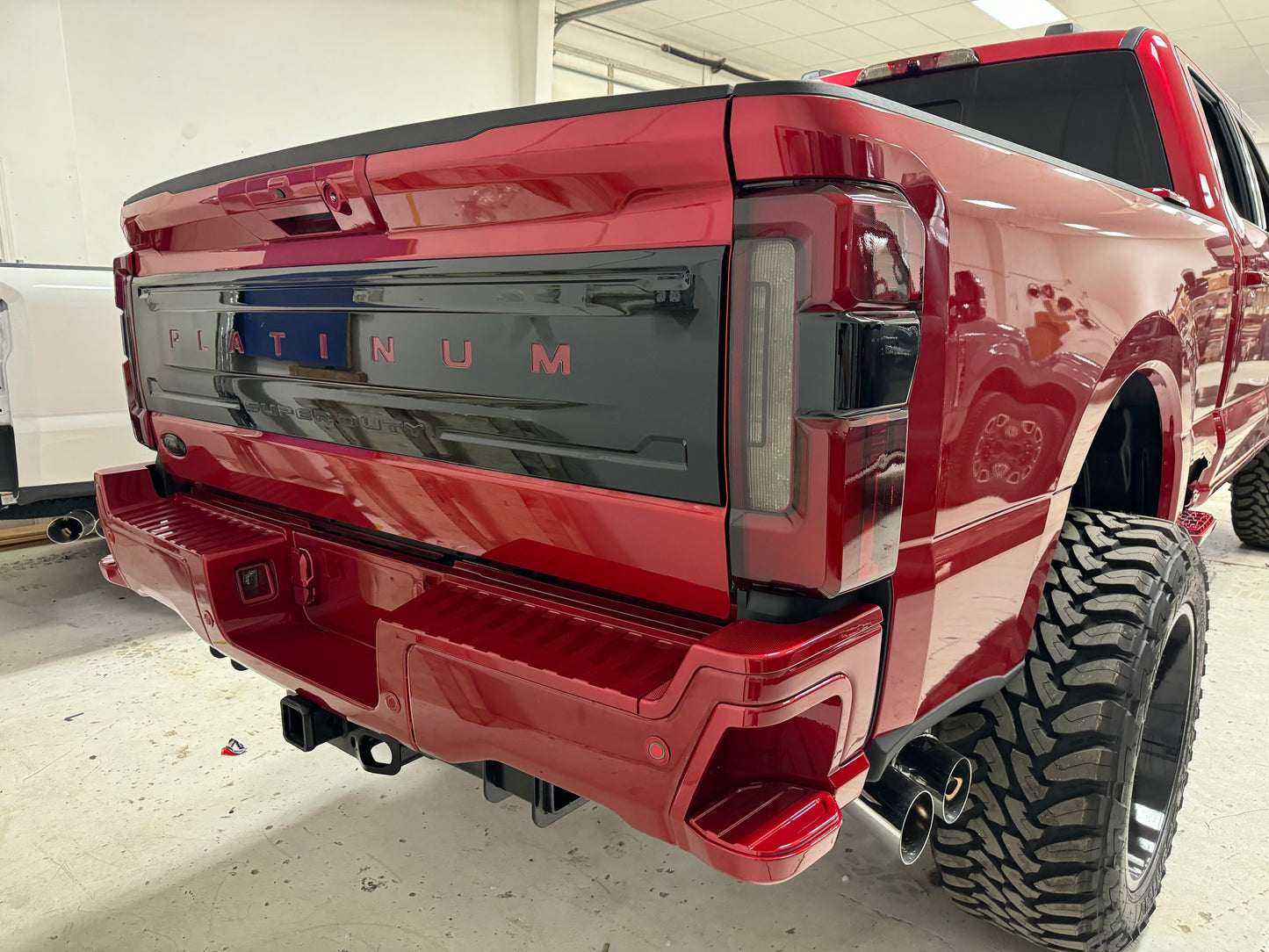2023 - 2025 Super Duty Painted PLATINUM Tailgate Applique - Precision Retrofits