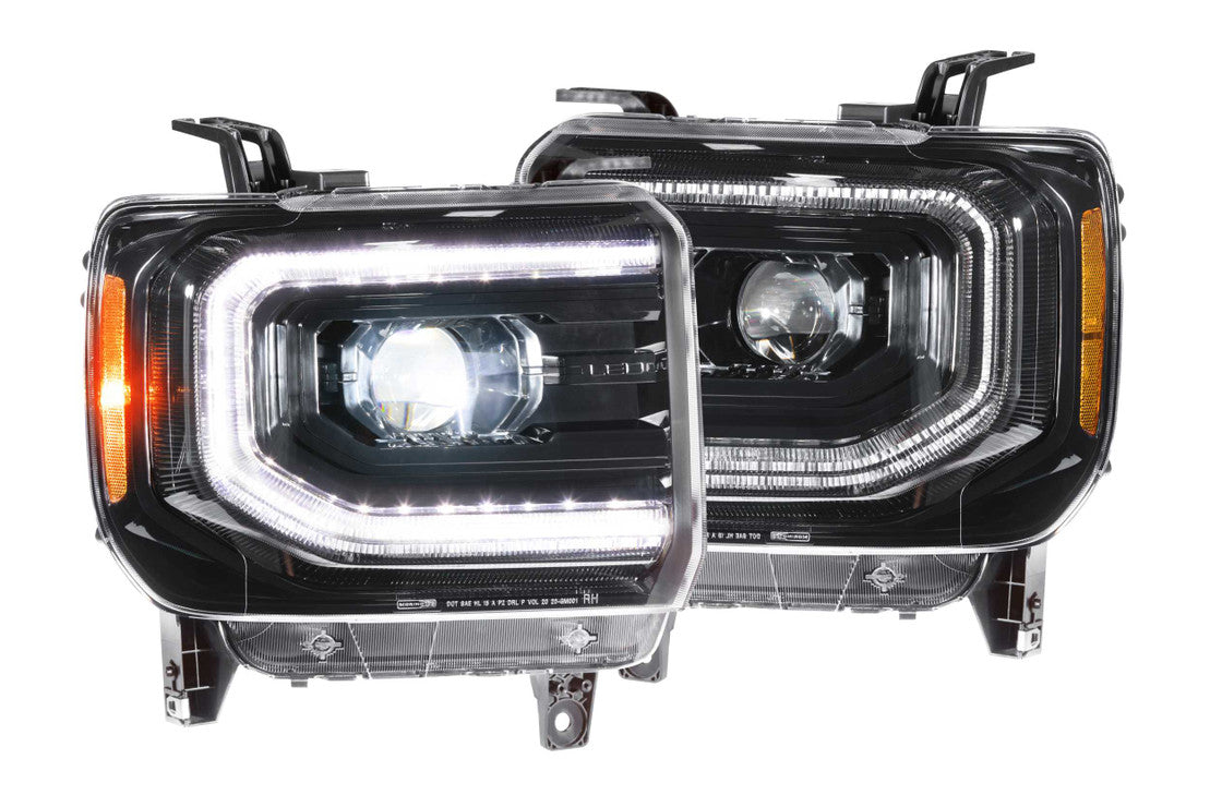 GMC SIERRA (14-18): XB LED HEADLIGHTS - Precision Retrofits
