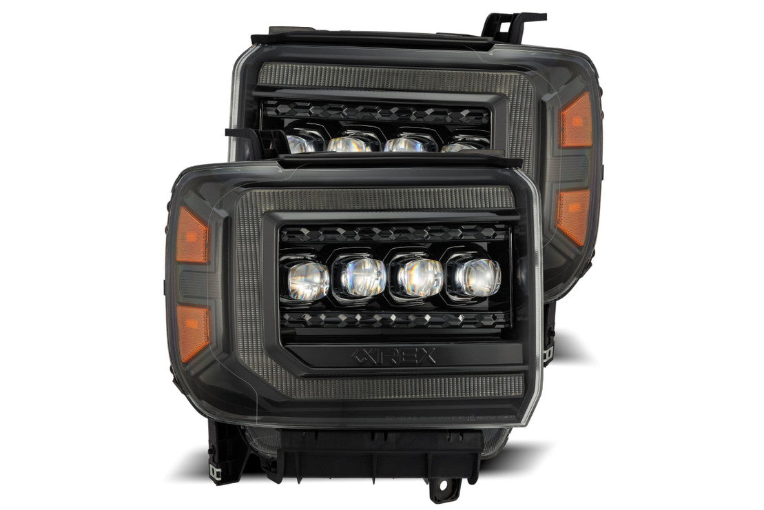 GMC SIERRA (14-18): ALPHAREX NOVA HEADLIGHTS - Precision Retrofits