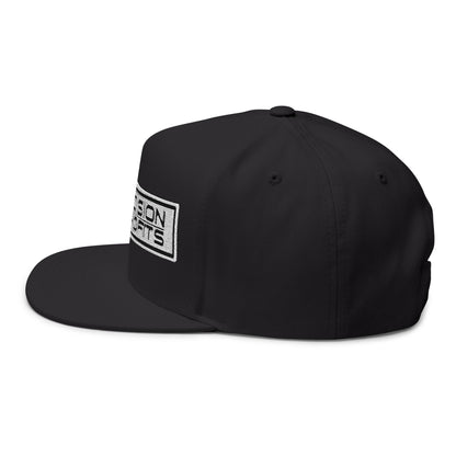Embroidered Snapback Flat Bill Cap - Precision Retrofits
