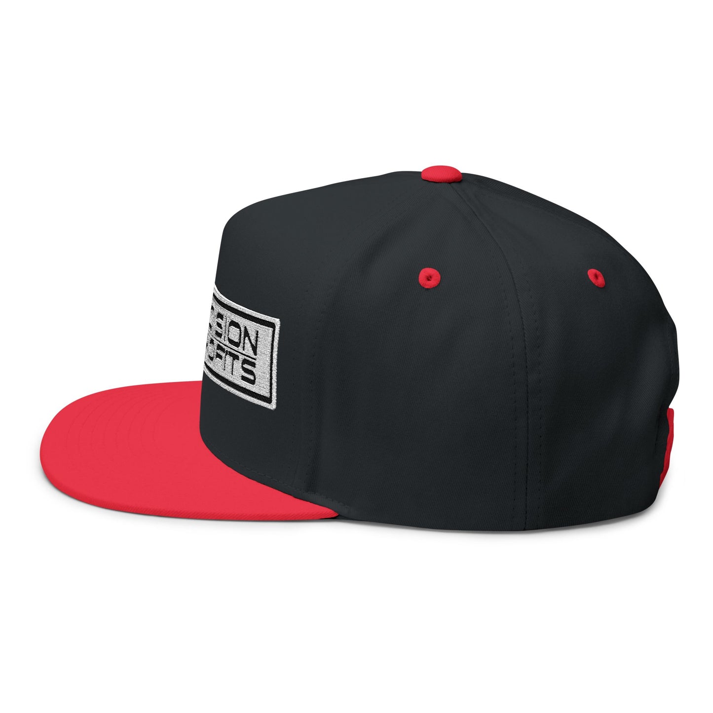 Embroidered Snapback Flat Bill Cap - Precision Retrofits