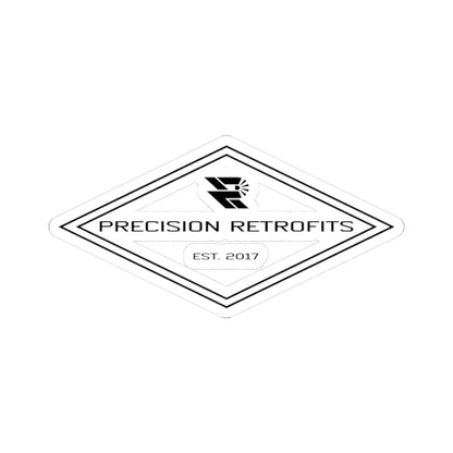 Precision Retrofits DIAMOND Logo Sticker - Precision Retrofits