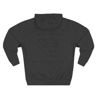 ...BETTER Three-Panel Fleece Hoodie - Precision Retrofits