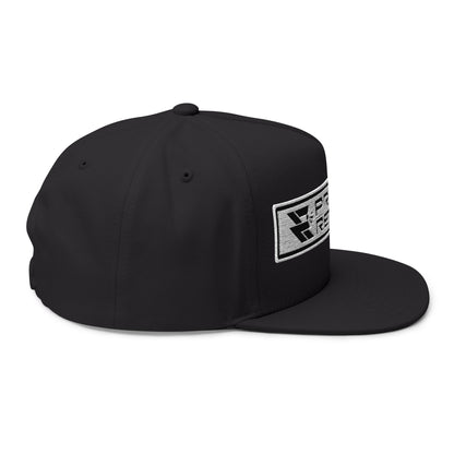 Embroidered Snapback Flat Bill Cap - Precision Retrofits