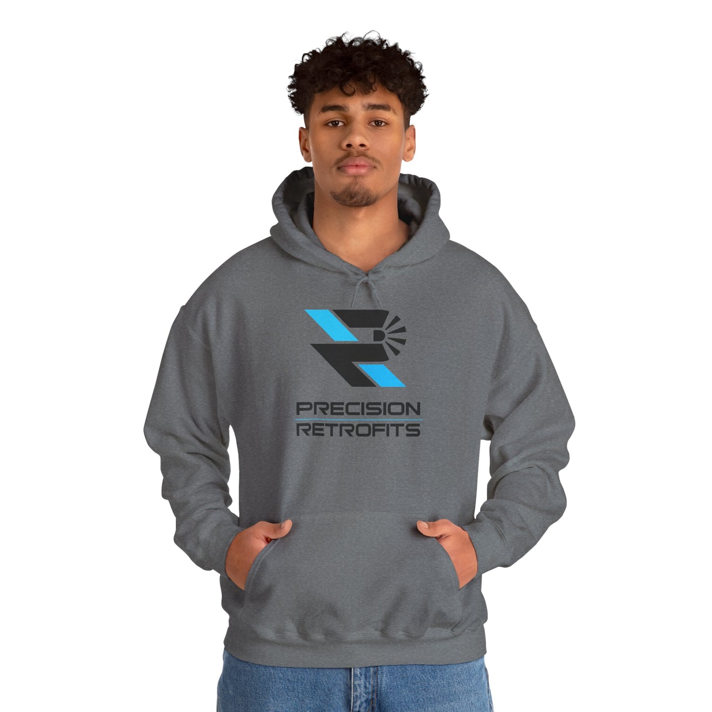 Precision Retrofits CLASSIC LOGO Unisex Heavy Blend™ Hooded Sweatshirt - Precision Retrofits