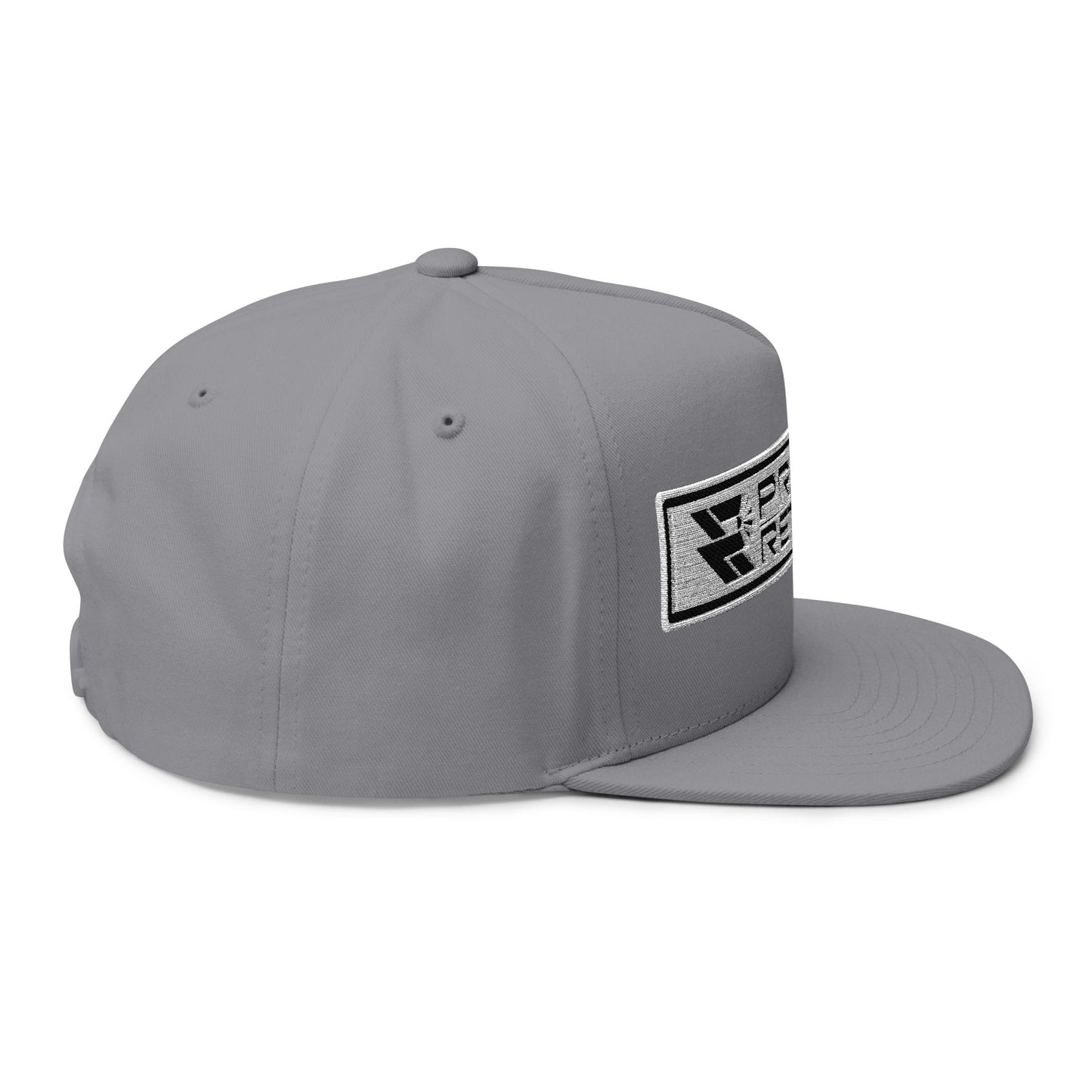 Embroidered Snapback Flat Bill Cap - Precision Retrofits