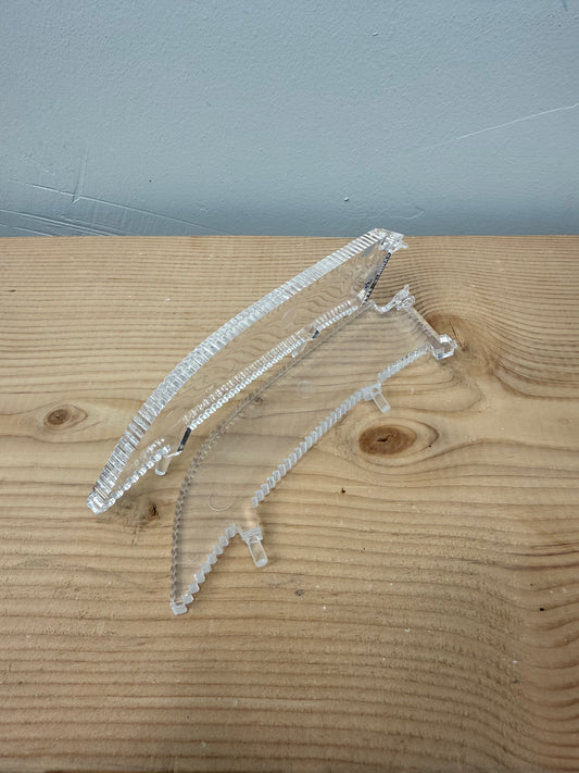 2020 - 2022 Super Duty Headlight Clear Reflectors - Precision Retrofits