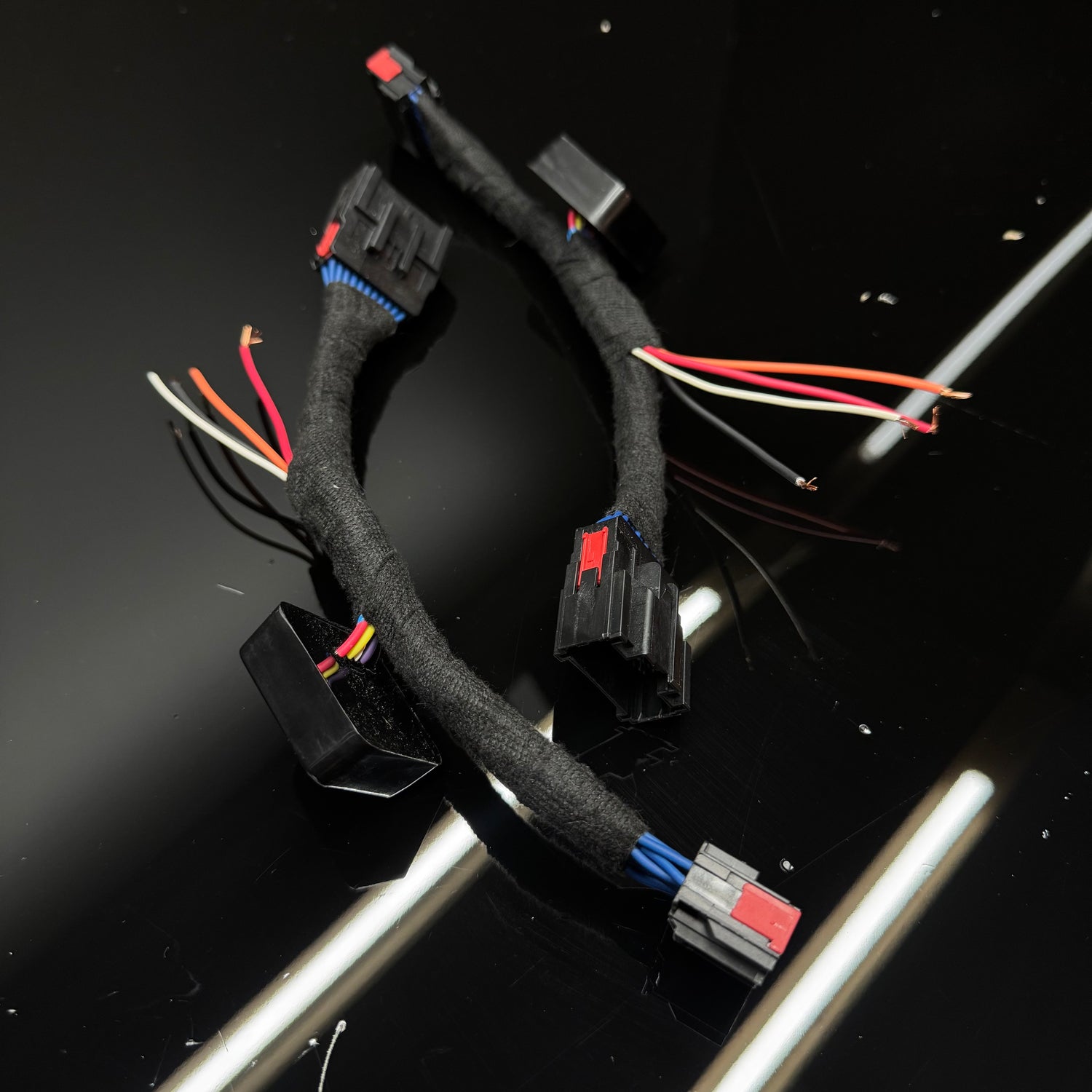 2023 - 2026 Super Duty Mirror Power Correction Harness - Precision Retrofits