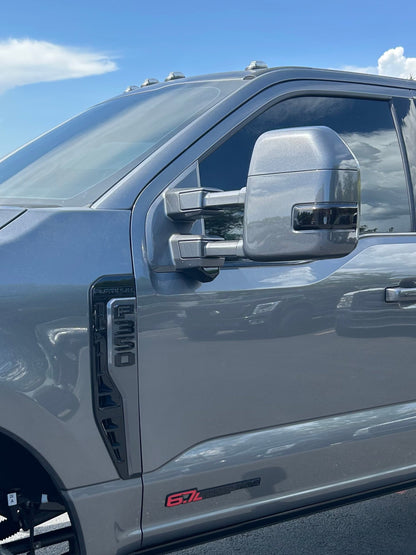 2023+ Super Duty OEM Tow Mirrors - Precision Retrofits