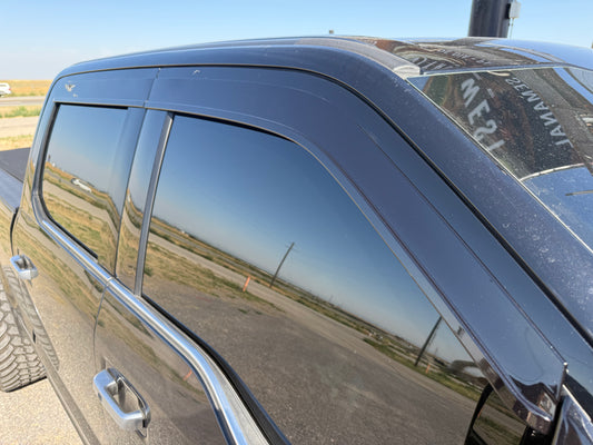 2015 - 2020 F-150 Painted Rain Guards / Window Visors - Precision Retrofits