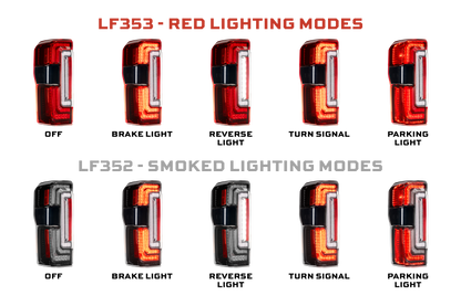 2023 - 2026 Ford Super Duty XB LED Tail Lights