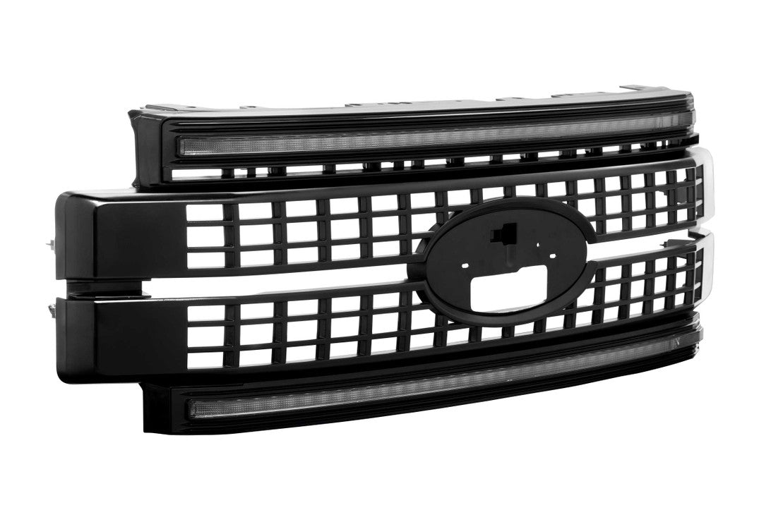 FORD SUPER DUTY (17-19): MORIMOTO XBG LED DRL GRILLE - Precision Retrofits