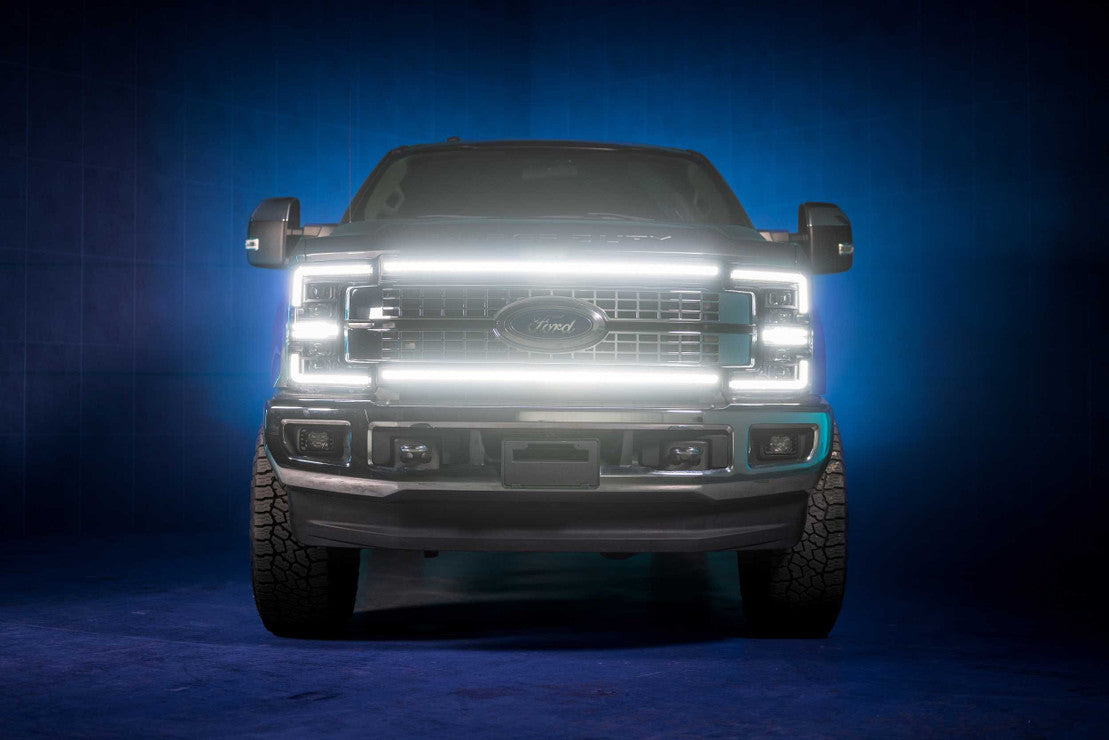 FORD SUPER DUTY (17-19): MORIMOTO XBG LED DRL GRILLE - Precision Retrofits