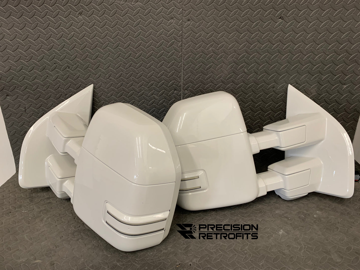 Paint Matched Tow Mirrors (2015 & Up F-150, 2017 & Up Super Duty) - Precision Retrofits