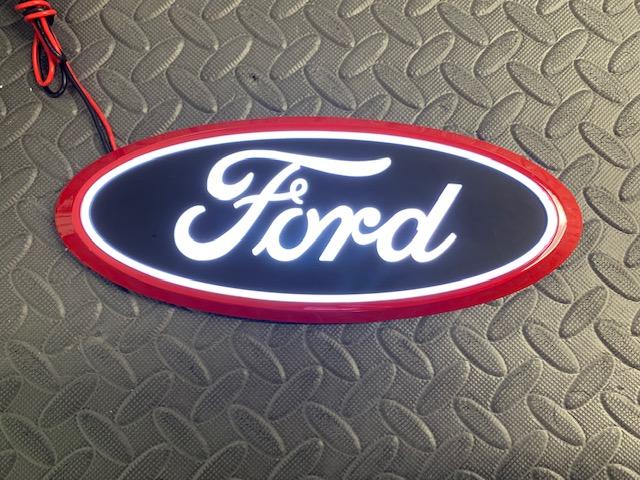 2017 -2019 Ford Super Duty Front Light Up Emblem - Precision Retrofits