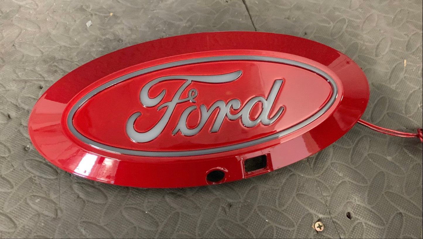 2017 -2019 Ford Super Duty Front Light Up Emblem - Precision Retrofits