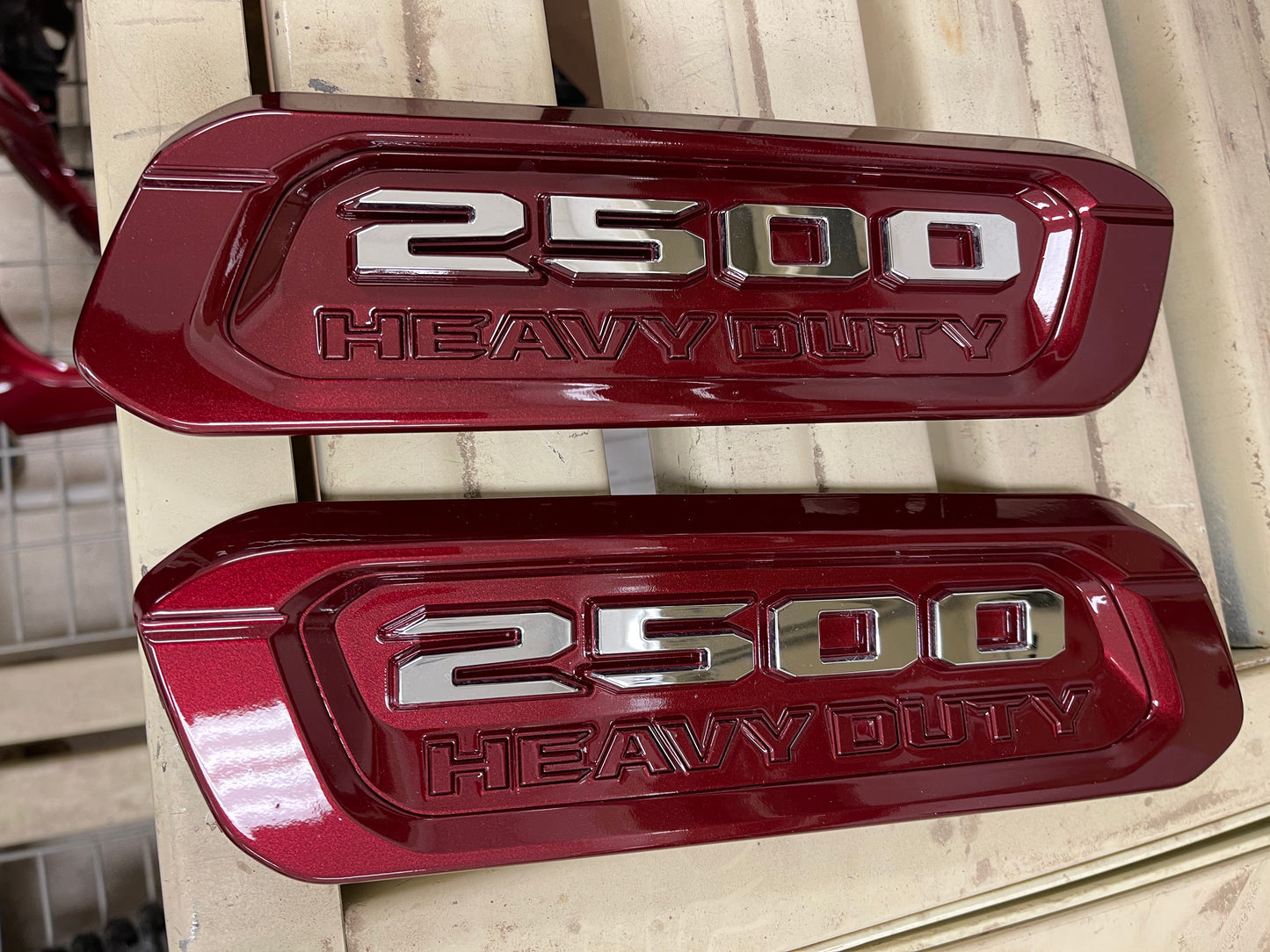 RAM 2500-3500 (19+) Hood Badges - Precision Retrofits